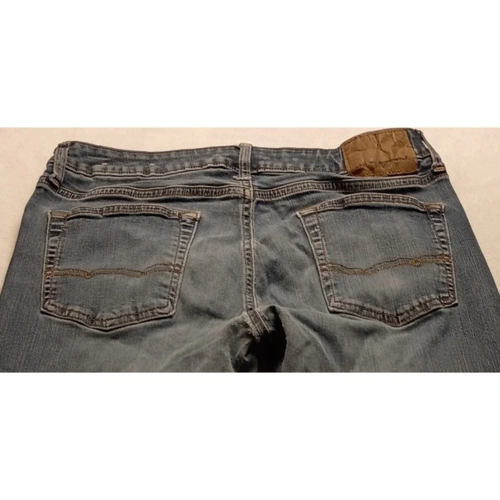 American Eagle Extreme Flex Slim Straight Jeans Men's 33x30 Blue Denim 5 Pocket